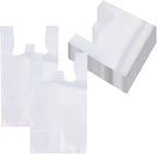Bolsas tipo camiseta | plástico | blanco | 500 unidades
