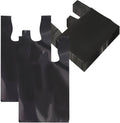 Bolsas tipo camiseta | plástico | negro | 500 unidades