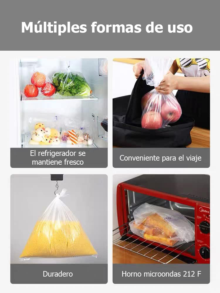 Rollo de Bolsas Plásticas Prepicadas