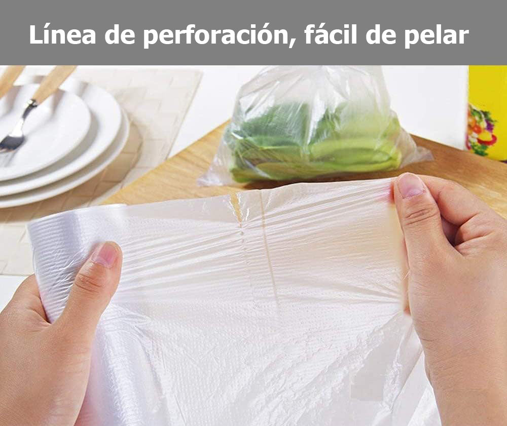 Rollo de Bolsas Plásticas Prepicadas