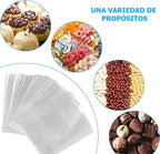 Bolsas celofán | plástico | transparente | 500 unidades