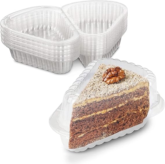 Envase triangular porta torta | 100 unidades