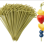Brocheta pincho de bambú | 12cm | 500 unidades