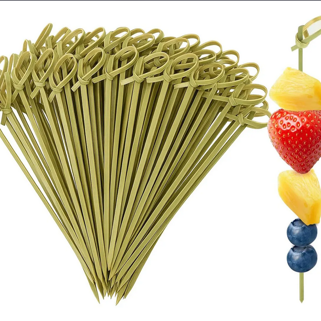 Brocheta pincho de bambú | 9cm | 100 unidades