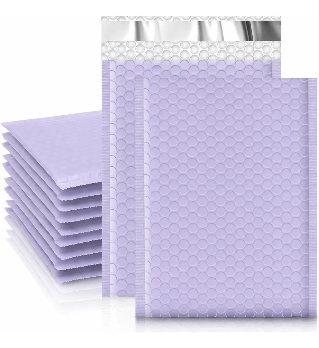 Sobres acolchados burbujas para envíos | 15x20 | lila | 50 unidades