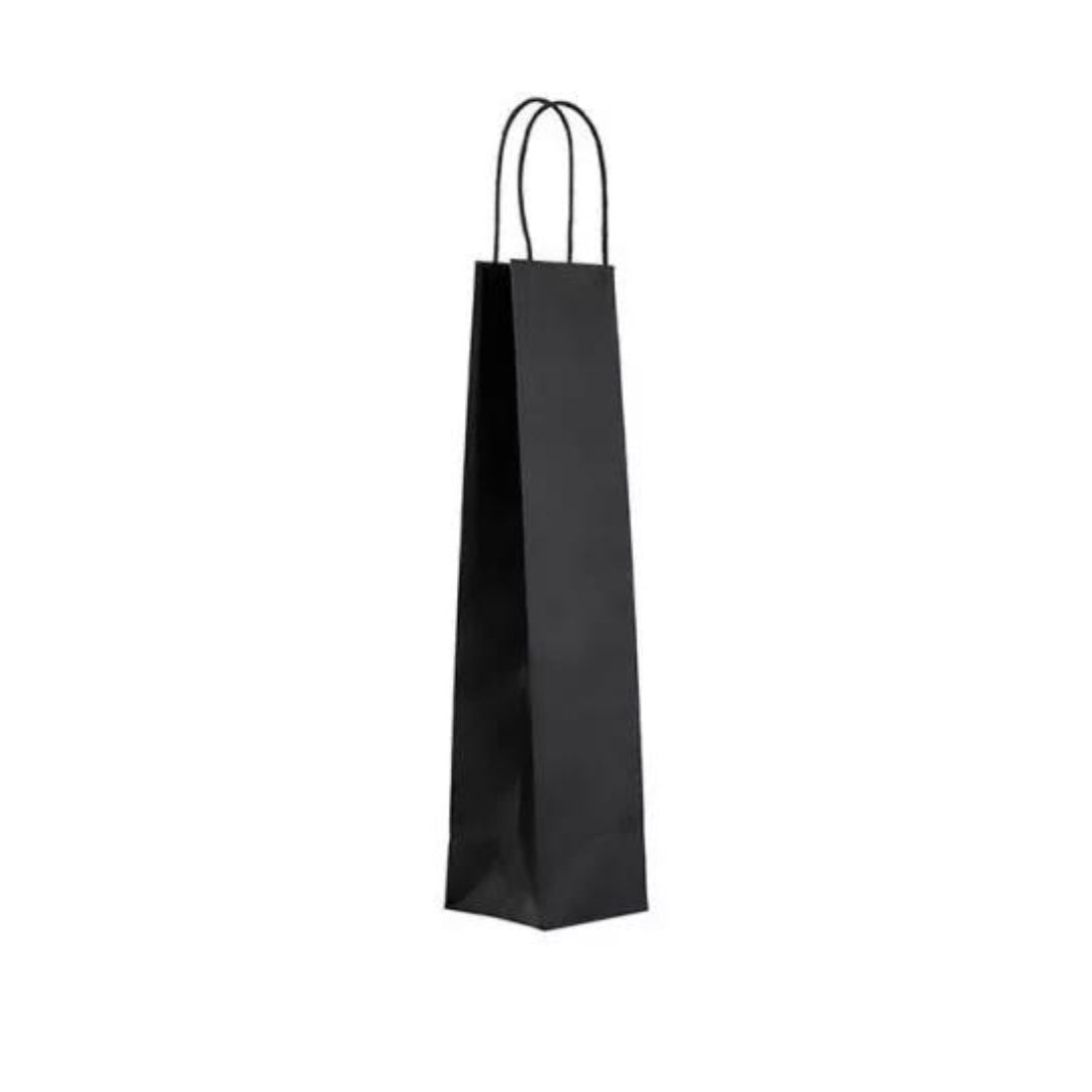 Bolsa De Papel Kraft Para Vino 39x8x15 (100 unidades)