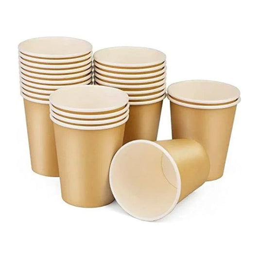 Vasos Desechables Polipapel 1 Capa 4oz (500 unidades)