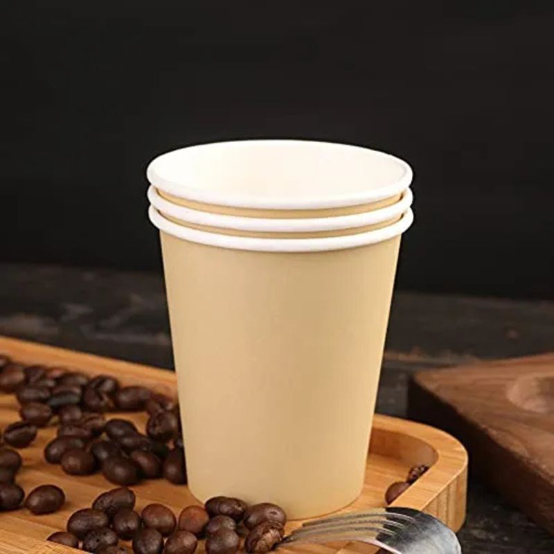 Vasos Desechables Polipapel 1 Capa 4oz (500 unidades)