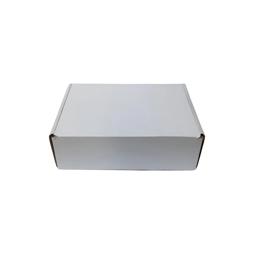 Caja de cartón autoarmable - 30x20x6 - multiuso - blanco - De Gaune