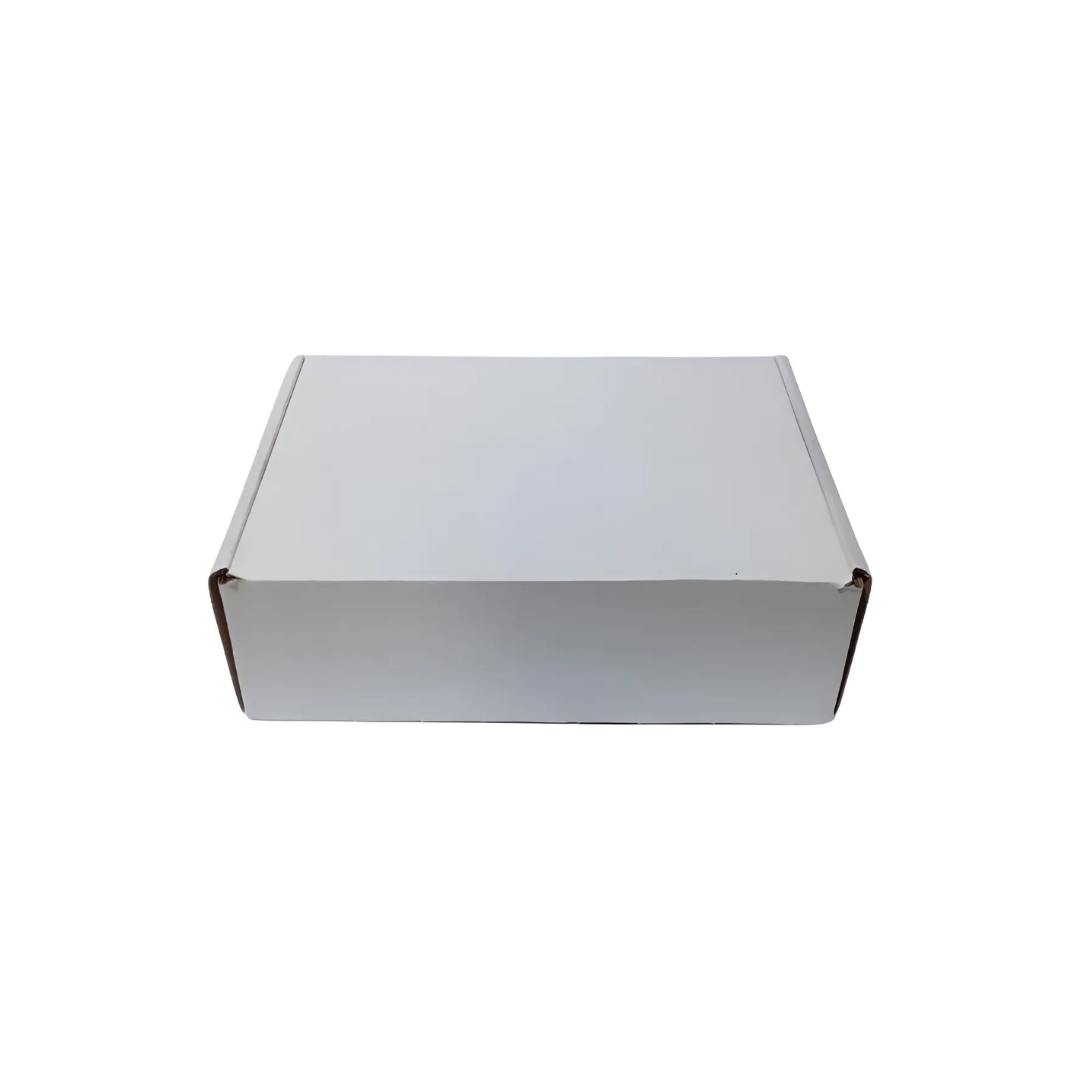Caja de cartón autoarmable | 30x20x6 | multiuso | blanco