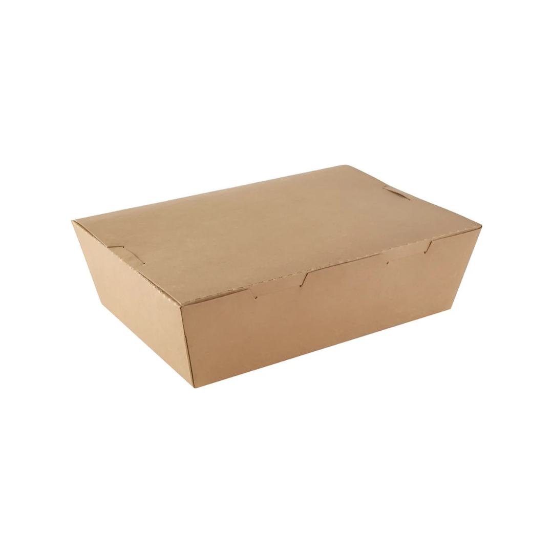 Cajas kraft | 700ml | marrón claro | 25 unidades