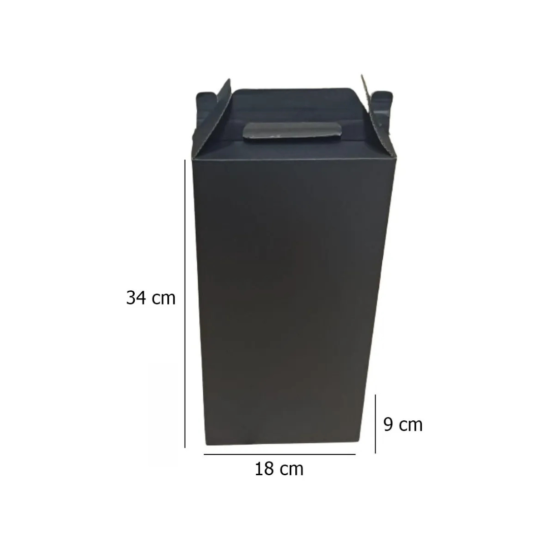 Caja de vino autoarmable | 2 botellas | cartón microcorrugado | 10 unidades