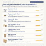 Guía para elegir: Bolsas Doypack | 12x18 | aluminio | cierre zipper | desde 50 uds