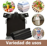 Bolsas tipo camiseta - plástico - negro - 500 unidades - foto 4